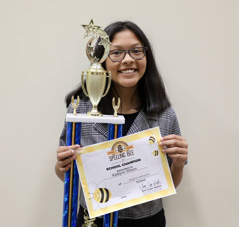 PCSD Spelling Bee Champion