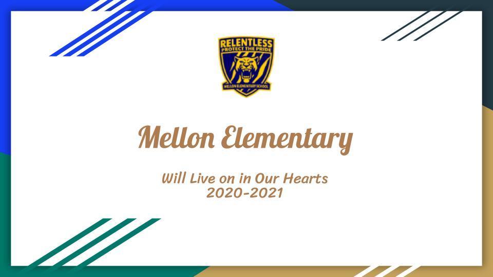 Mellon Elementary 2020-2021
