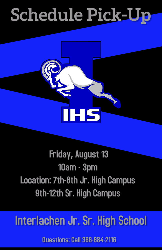 IJSHS Schedule Pick-up
