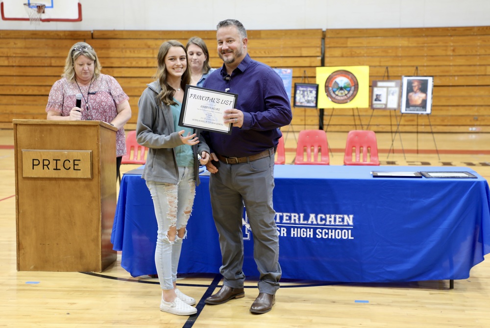 IJSHS (Junior high) Awards including all A's Interlachen Jr.Sr. High