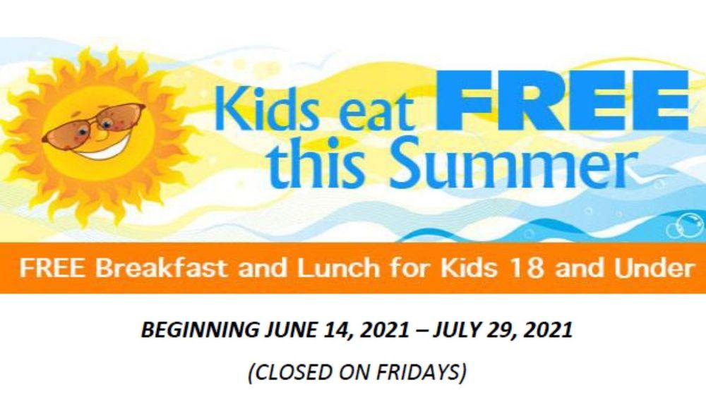 Kids eat FREE this Summer