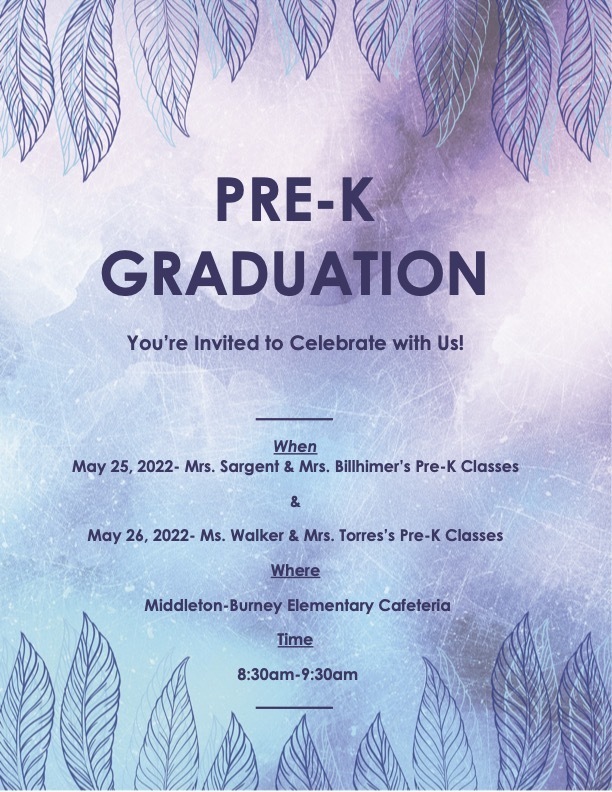 PreK Graduation