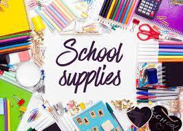 21-22 School Supplies