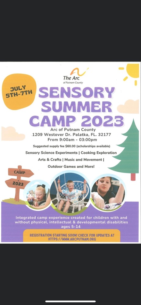Sensory Summer Camp 2023