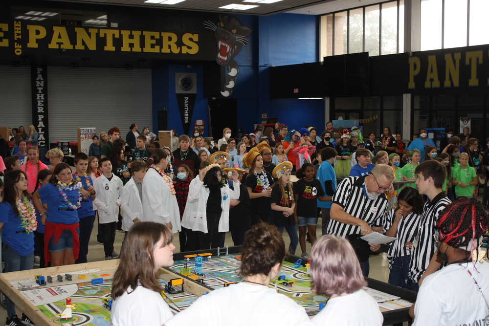 The FIRST LEGO League Qualifying Tournament dubbed the "Palatka Panther Prowl"