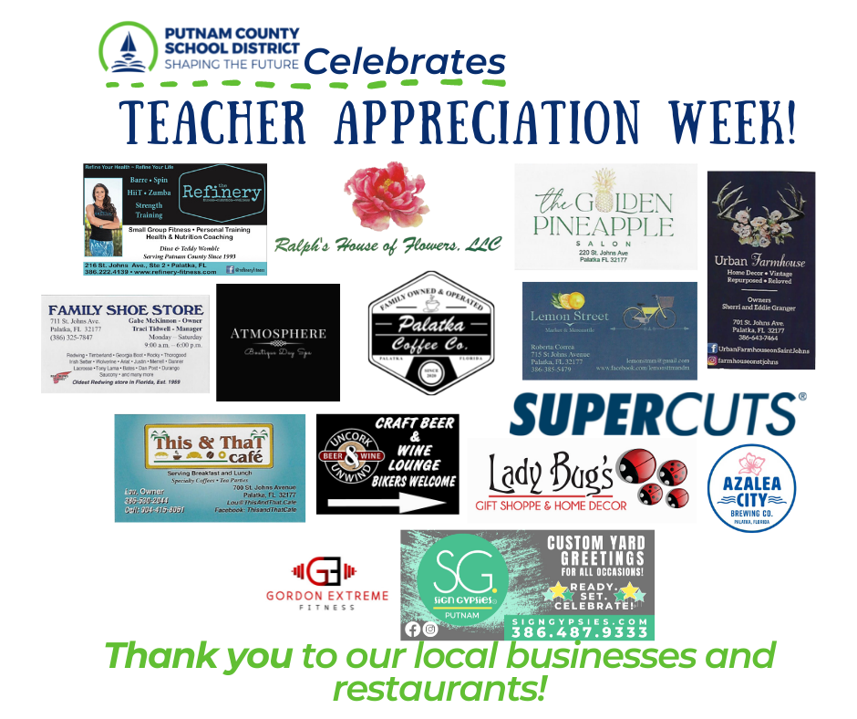 PCSD Celebrates Teacher Appreciation Week