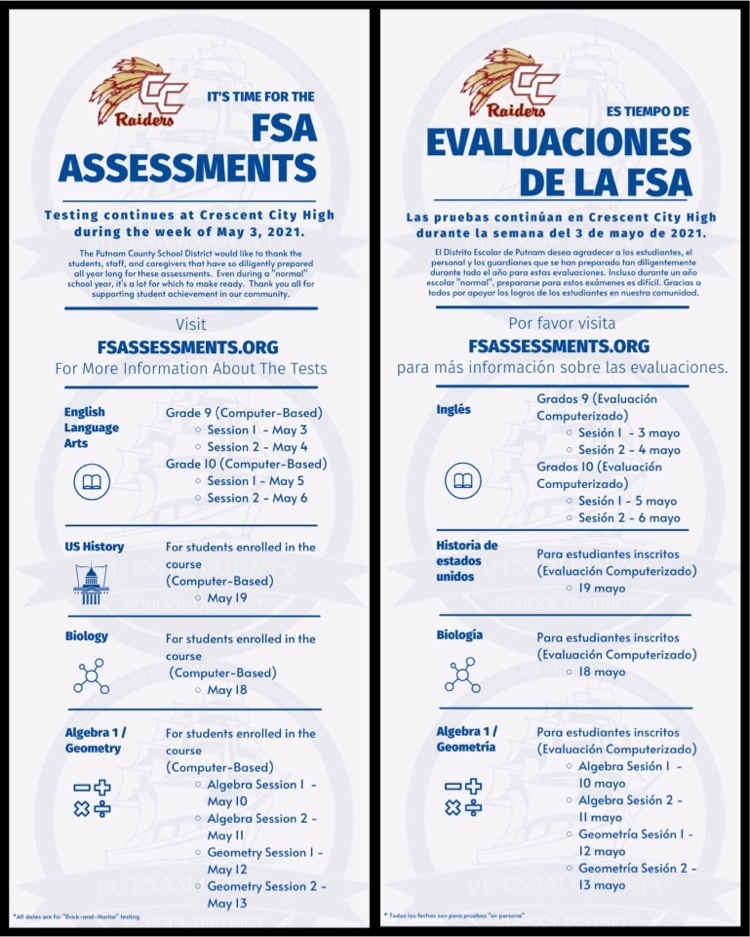 CCHS Assessments