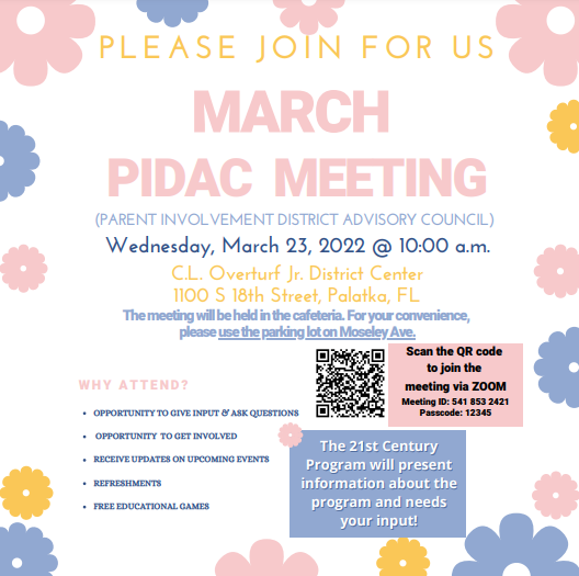March PIDAC