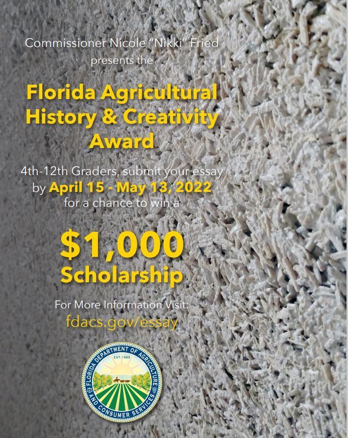 Florida Agriculture History and Creativity Award