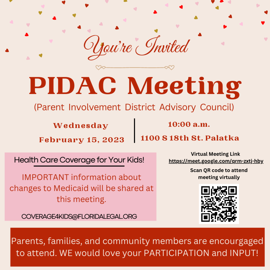 February Pidac Meeting