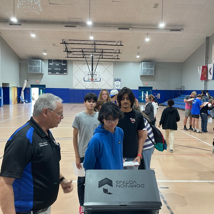 Thanks to Charles Overturf and the folks from the Elections Office for conducting our SGA Elections